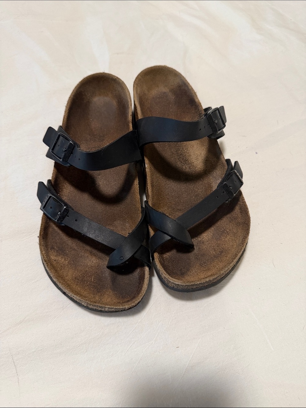 Birkenstock Black Double-Strap Women's Sandals